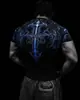 Bd Nuevo 2026 Venom Ropa de Fitness para Hombre Estilo Americano Manga Corta Deporte Fitness Mallas de Secado Rápido