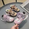 Zapatillas deportivas para niñas, zapatillas de entrenamiento suaves para niños de fabricación alemana, colección primavera/otoño 2025, zapatillas de correr para niños, zapatillas casuales tipo papá para niños mayores