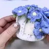 Linda Funda de Ganchillo Hecha a Mano para Taza de Agua con Correa Larga para Uso Portátil, Adecuada para Termos y Vasos de Vidrio