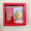 Pegatina Dorada para Teléfono del Año del Caballo Oro Puro 999 Caja de Regalo de Princesa Atrae la Fortuna con Certificado