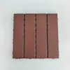 Piso Plástico PVC para Exterior Pátio Piso Intertravado Plástico Imitação Madeira Resistente ao Desgaste Simples Auto-Instalação Deck Flooring Fabricante