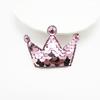 Joyería para niños material flip corona brillante tocado para niños accesorios para el cabello tarjeta para hornear accesorios decorativos punto