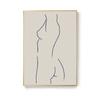 Pintura Decorativa Combinação de Folhas Desenho de Linha Inglês Personagem Matisse Moderno Simples Escandinavo Quarto Principal Sala de Estar Pintura para Pendurar