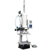 Máquina de Prensa Térmica Pneumática para Couro e Roupas, Máquina de Gravação em Relevo e Impressão para Tecido, Máquina de Marcação com Aquecimento Superior e Inferior