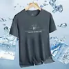 Camiseta de Manga Corta Fina de Verano para Hombre Talla Grande Holgada Versátil Casual Estilo Coreano Tops 1/2 Piezas