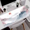Pintura a Tinta Estilo Japonês Sakura Amazon Mouse Pad Oversized Desk Pad Tendência Nacional Vida Morte Desk Pad Mousepad