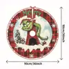 Artículos más vendidos transfronterizos: Falda para Árbol de Navidad, Hombre de Jengibre, Accesorios de Decoración para Fiesta de Escena de Año Nuevo, Decoraciones, Venta Directa del Fabricante