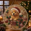 Arte de Perlas y Diamantes Navideño Transfronterizo Kit de Materiales para Pintura de Perlas y Diamantes Navideños DIY F