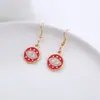 Pendientes de venta caliente europeos y americanos, diseño de nicho femenino, nuevo estilo, pendientes de aleación, moda, todo-partido, pendientes elegantes, modernos
