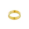 Anel de Cartão V-Gold Moda Anéis de Casal de Aço Titânio Anel de Cartão Sem Diamantes Três Diamantes Estilo Europeu e Americano Personalizado Venda Direta de Fábrica