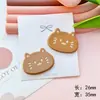 Gatito Lindo Pez Acrílico DIY Accesorios Funda de Teléfono Celular Agujero Zapatos Parche Pasador Accesorios para el Cabello Material