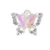 Accesorios de colgante de mariposa elfa con incrustaciones de aleación DIY Pendiente de venta caliente Joyería Cadena de teléfono móvil Colgante de llavero Hecho a mano