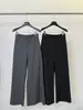 ShisanxingKAPOKNova Coleção Outono Início Estilo Old Money Casual Elegante Calça Reta Drapeada 763002