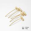 Cereza cerezas temperamento Mori fruta tridimensional metal pendientes colgante material accesorios DIY hecho a mano casero