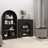 Francés de Alta Gama Estilo Crema Hogar Sala de Estar Gabinete Decorativo Estudio Dormitorio Estante de Almacenamiento Simple Color Sólido Gabinete de Entrada