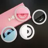 Luz de Relleno para Teléfono Móvil, Mini Luz de Anillo Portátil para Transmisiones en Vivo, Fotografía y Selfies