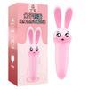 Mini Vibrador Jiuai Rabbit Vibrador Silencioso para Flertar Massageador Sugador Equipamento Sexy de Masturbação Feminina Produtos Sexuais