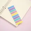 Notas Post-it Color Morandi Transparentes Lindas Pegatinas Índice de Color Marcadores de Tecla Incorrecta Pegatinas Post-it PET Venta al por Mayor