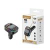 Nuevo C6P Bluetooth para Coche Mp3 Llamada Manos Libres con Mando a Distancia Transmisor Fm Cargador de Coche Bluetooth 3A Fuente de Fábrica