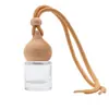 Boné Pontudo Frasco de Vidro para Aromaterapia Fragrância Duradoura Pingente de Carro Frasco de Refil 10ml Aromaterapia para Carro Frasco Vazio Volátil