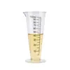 Guanyida Food-Grade Pc Measuring Cup with Scale, High-Temperature Resistant Acrylic Measuring Cup, Small Measuring Cup Specifically for Milk Tea Shops