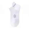 Calcetines deportivos de algodón finos transpirables desodorantes absorbentes de sudor para hombre de primavera y verano, calcetines cortos bajos de malla, venta al por mayor