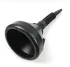 Funil de combustível para carro motor a gasolina óleo diesel extra grande com tela de filtro de plástico adequado para suprimentos de motocicleta carro