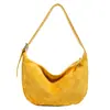 Bolso Tote de Diseño Exclusivo Forma de Empanada para Mujer 2025 Invierno Nuevo Textura de Alta Gama Estilo Extranjero Lujo Ligero Bolso de Hombro Individual Cruzado