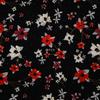 Tejido de Satén Sedoso Brillante, No Transparente y Amigable con la Piel, Estampado de Tótem Rojo Oscuro Vintage para Vestido Cheongsam