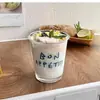 Vaso de cristal en oferta, vaso de agua de cristal de gran capacidad, portátil para el verano, adecuado para hombres, mujeres y estudiantes, un vaso deportivo conveniente