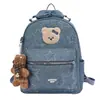 Mochila de Grande Capacidade com Design de Nicho Estilo Coreano para Mulheres 2026 Novo Estilo Estudante Viagem Escolar Casual Simples Bolsa de Ombro Duplo