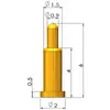 Dedal de antena conector STM para placa de pruebas de soldadura sonda de prueba dedal de resorte contacto de carga parche de PCB conexión pogopin