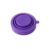 Vaso de enjuague bucal portátil, venta al por mayor transfronteriza, práctico vaso de viaje, vaso plegable para exteriores con tapa, vaso de agua plegable de silicona.