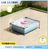 Piscina de Estructura Bestway para Uso en Casa, Piscina Inflable sin Bomba para Niños, Estanque Plegable Familiar de Peces, Piscina de Estructura para Exteriores