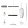 Set de Herramientas de Limpieza Multiusos para Eliminación de Polvo, Kit de Limpieza Doméstica Extensible, Barrepolvo, Rasqueta para Agua, Plumero