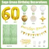 Paquete de Banderín con Bandera de Globo Digital Verde Oliva Nuevo de 32 Pulgadas Transfronterizo Decoración para Fiesta de Cumpleaños de Niños y Adultos