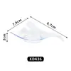 Varios Platillos para Salsa Tazas Cuadradas Tazas para Mousse Plástico Transparente Vajilla Platos para Postre Platos Pequeños para Aperitivos de Fiesta con Cuchara