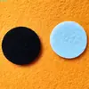 Materiais para Acessórios de Cabelo DIY Círculos de Feltro Branco Preto Tecido Não Tecido Base de Flor Espessada Formato de Suporte de Flor Disponível