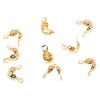 Color Oro 18K Broche Lateral Conserva Color Doble Broche Colgante Joyería Pulsera Collar Conector Accesorios DIY Cuentas Cadena de Cuentas Materiales
