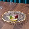 Plato de Frutas Sala de Estar Mesa de Centro Plato de Frutos Secos Lujo Ligero Alta Gama Vidrio Cristal Phnom Penh Plato Dix Nuevo Estilo plato de aperitivos