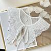 Directo de fábrica transfronterizo para industria pesada bordado con cuentas cuello falso nuevo conjunto falda chal collar decorativo