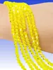 Cuentas de Punta de Diamante Cuentas de Vidrio de Cristal Cuentas Sueltas DIY Accesorios para Ropa Tejidos a Mano Material para Pulsera de Hilo de Cuentas