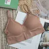 Chaleco Deportivo de Espalda Hermosa con Tirantes en Forma de U Estilo Kaka, Tubo Sexy Envuelto en el Pecho, Sin Aro de Acero, Ropa Interior para Mujer, Transpirable