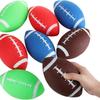 Balón de Juguete Inflable de PVC para Niños, 6 Colores, 5 Pulgadas, Rugby, para Guardería, Deportes de Ventilación para Bebés
