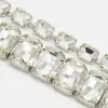 Colar Multicamadas Exagerado com Strass para Lançamento de Novo Produto Transfronteiriço Corrente de Clavícula de Festa Noturna de Alto Padrão Europeu e Americano Colar Feminino