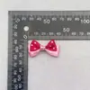 Lazo de Lunares Accesorios para el Cabello para Niños Ropa Juguetes Ropa para Mascotas DIY 4cm Lazo de Lunares de Doble Capa Listo