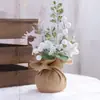 Venda Quente Transfronteiriça Pinhas de Natal Frutas Vermelhas de Cristal Adereços Layout Enfeites Acessórios de Decoração de Natal para Desktop Suprimentos