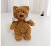 [Solo se venden Ropa] Llavero Colgante Oso de Barcelona 12cm Muñeco Ropa Impermeable