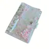 Transfronterizo en stock transparente PVC removible diario fantasía arena movediza A6 libro de mano lentejuelas hojas sueltas