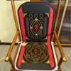 Cojín para Silla de Jefe Calentado con Piedra Energética, Cojín Especial para Tiendas de Experiencia, Almohadilla Eléctrica Calefactora para Proteger la Columna Vertebral, Cojín para Asiento de Turmalina, Se Puede Usar para Pruebas